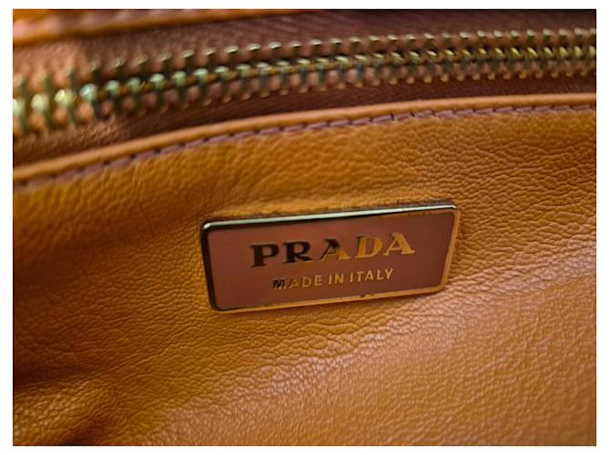 Borsa stampata Venezia di PRADA Rosso - vista 9