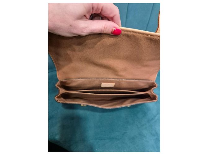 LOUIS VUITTON Borsa Marelle Marrone - vista 2