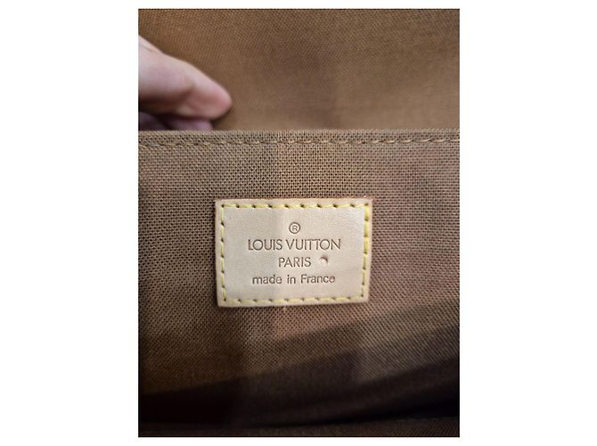 LOUIS VUITTON Borsa Marelle Marrone - vista 8