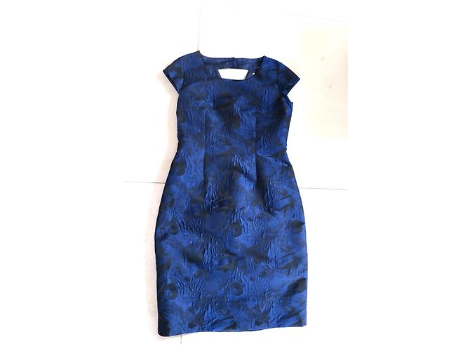 Autre Marque Zeremonien-/Abendkleid Marineblau - Ansicht 2