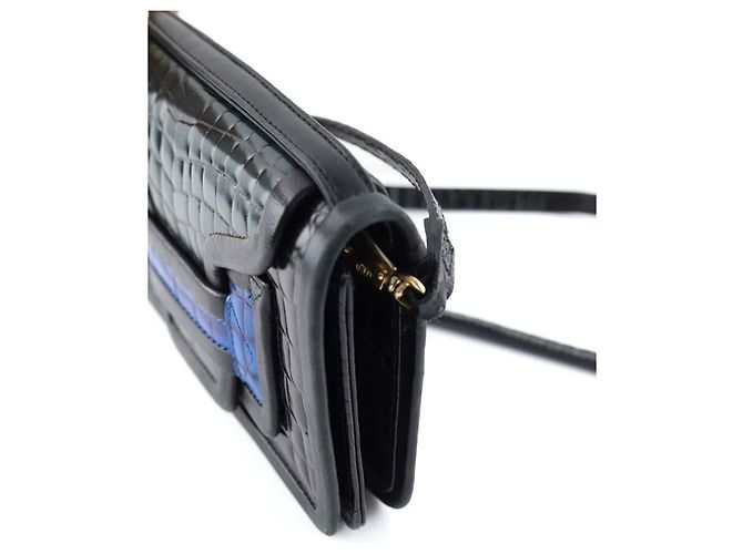 Pierre Hardy Borsa a spalla in pelle nera Nero - vista 3