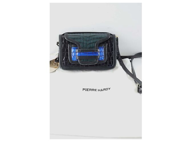 Pierre Hardy Borsa a spalla in pelle nera Nero - vista 8
