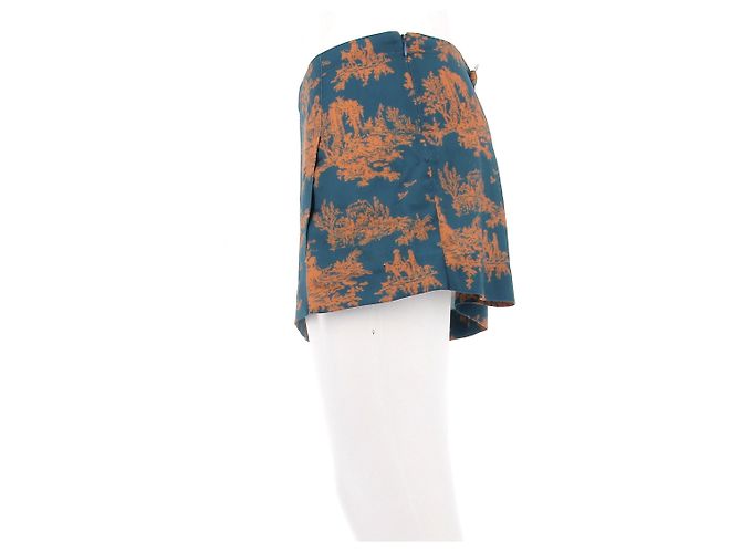 Autre Marque MIAOU Röcke T.International M Polyester Blau - Ansicht 3