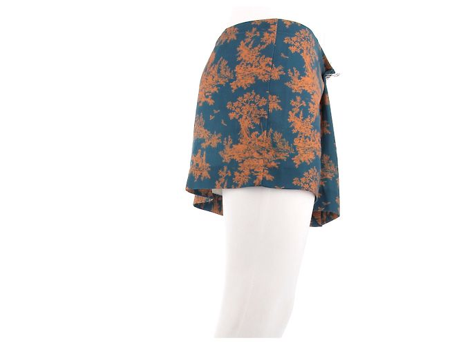 Autre Marque MIAOU Röcke T.International M Polyester Blau - Ansicht 4