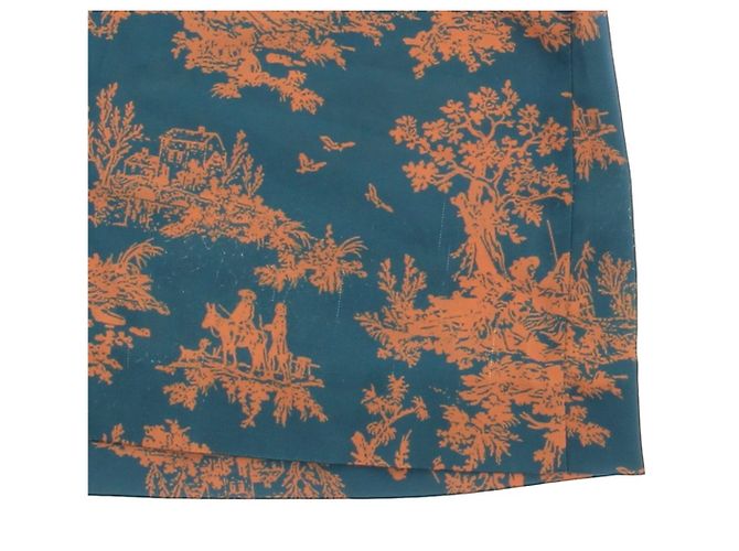 Autre Marque MIAOU Röcke T.International M Polyester Blau - Ansicht 7