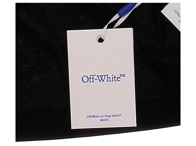 Off White Tops OFF-WHITE T.International S Algodón Negro - vista 7