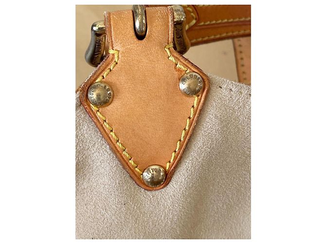Louis Vuitton Theda Borsa a mano Monogram in pelle marrone - vista 18