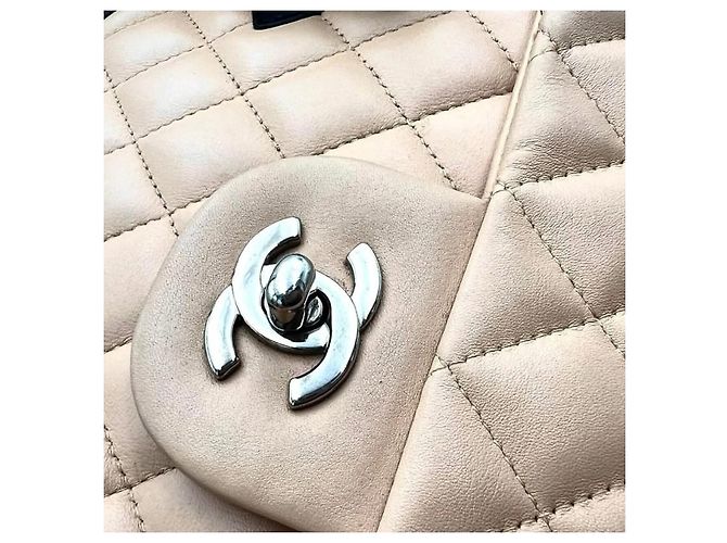 Borsa a tracolla Chanel Cambon CC – Beige e Nero - vista 10