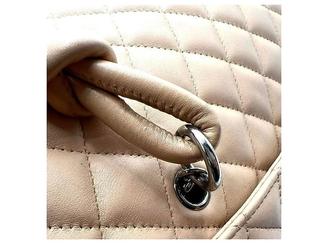 Borsa a tracolla Chanel Cambon CC – Beige e Nero - vista 6