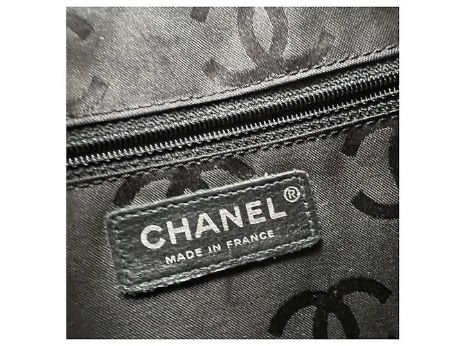 Borsa a tracolla Chanel Cambon CC – Beige e Nero - vista 8