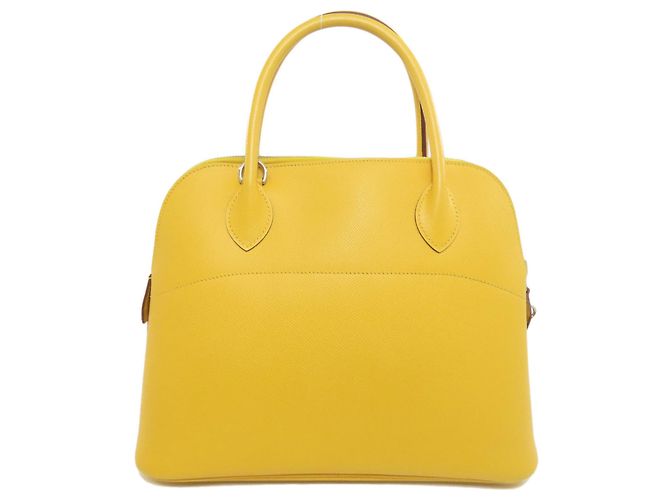 Hermès Borsa Tote Hermes Bolide 31 Giallo - vista 2