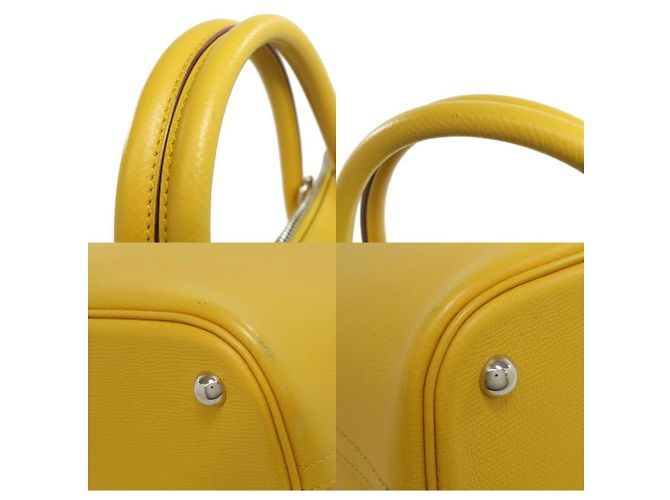 Hermès Borsa Tote Hermes Bolide 31 Giallo - vista 9