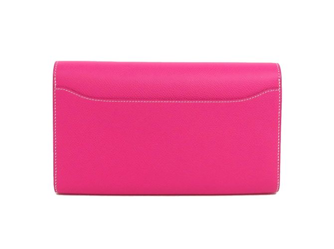 Hermès Cartera Larga Constance Hermes Rosa - vista 2