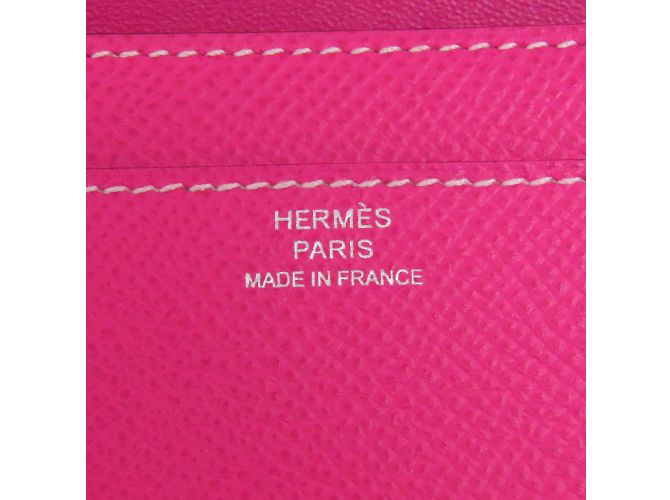 Hermès Cartera Larga Constance Hermes Rosa - vista 7