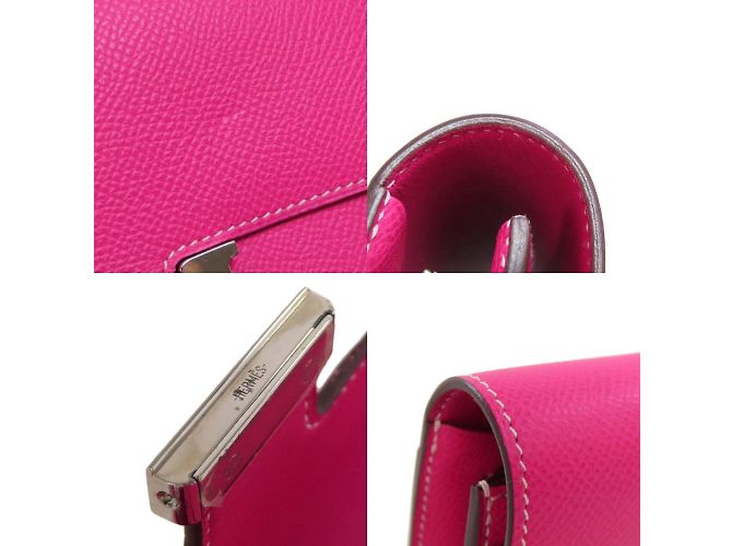 Hermès Cartera Larga Constance Hermes Rosa - vista 9