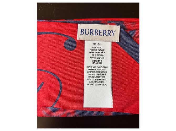 Choker iconico Burberry Multicolore - vista 2