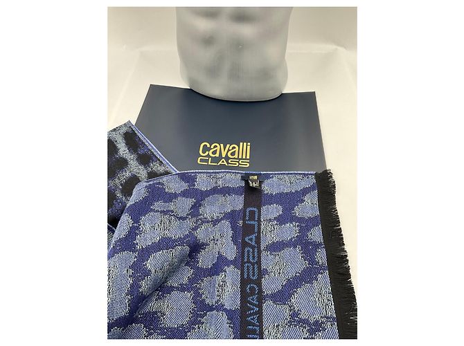 Roberto Cavalli Stola di lusso Class Cavalli Multicolore - vista 9