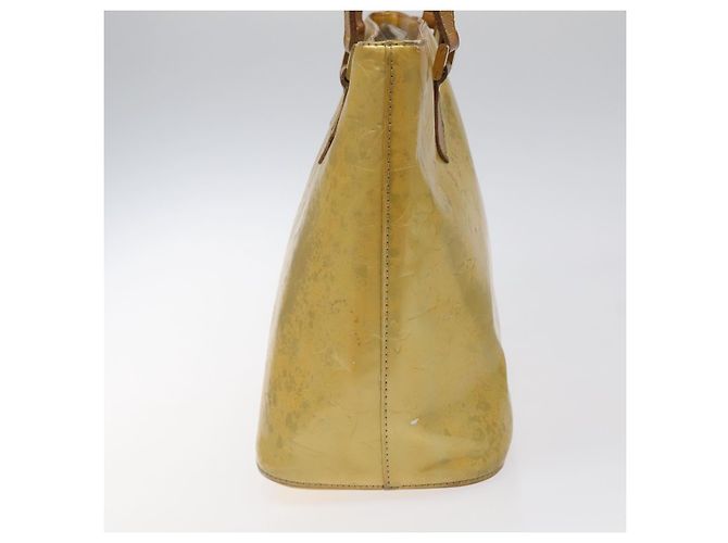 LOUIS VUITTON Monogram Vernis Houston Borsa a Mano Grigia M91053 LV Auth ki5565 Grigio - vista 3