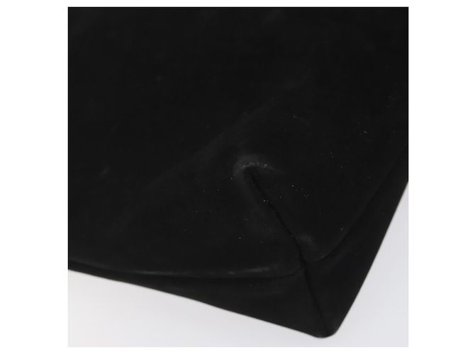 Borsa a spalla Salvatore Ferragamo in suede nero e oro Auth nb434 D'oro - vista 16