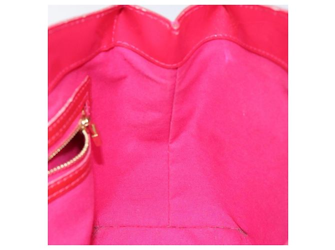 LOUIS VUITTON Monogram Vernis Wilshire PM Borsa a Mano Rose Pop M93643 Auth 116728 Rosa - vista 18