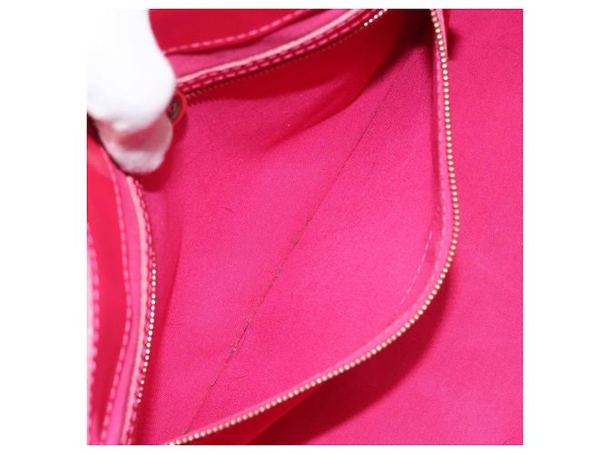 LOUIS VUITTON Monogram Vernis Wilshire PM Borsa a Mano Rose Pop M93643 Auth 116728 Rosa - vista 20