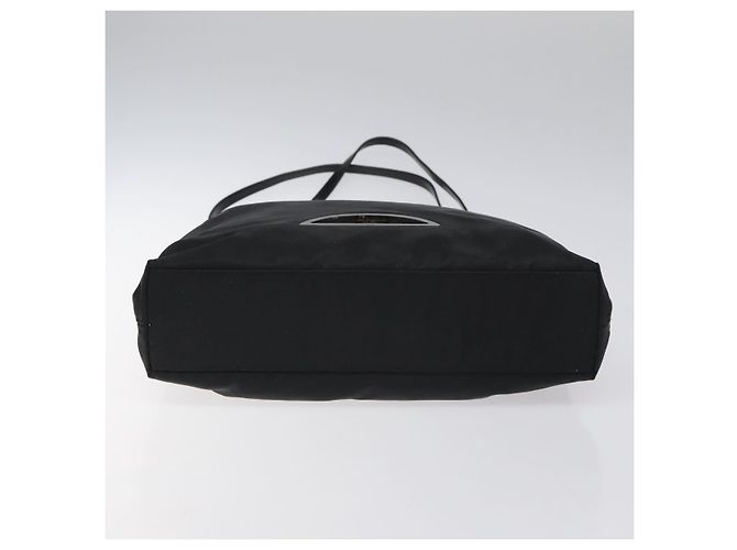 Christian Dior Tote Bag aus schwarzem Nylon mit Silber authentisch fm4460 - Ansicht 5