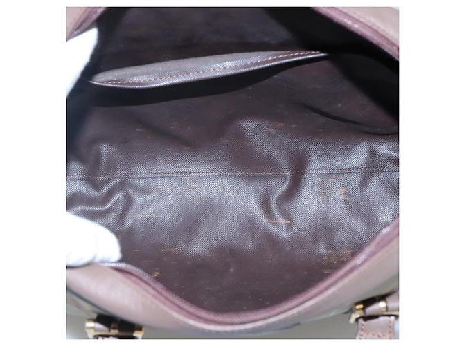 Autre Marque Borsa a mano Burberrys in tela marrone oro Auth mr1221 D'oro - vista 10