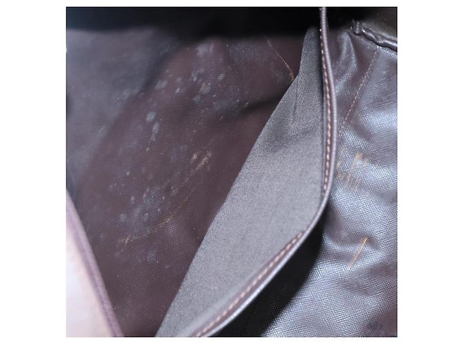 Autre Marque Borsa a mano Burberrys in tela marrone oro Auth mr1221 D'oro - vista 11
