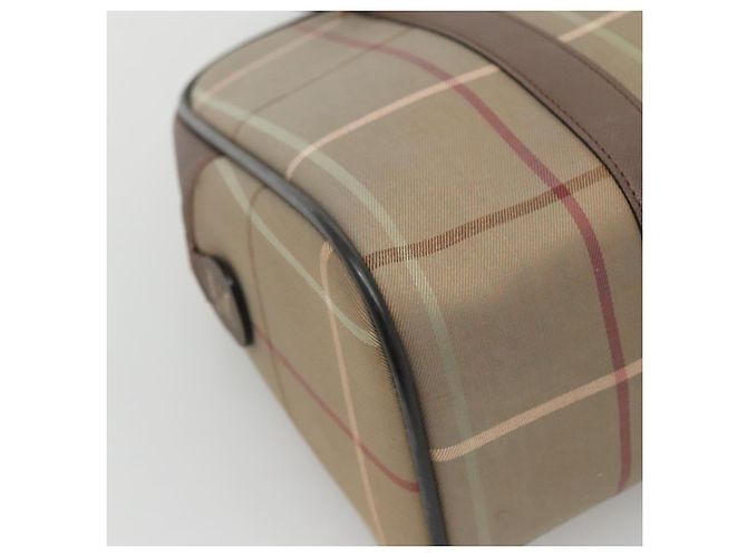 Autre Marque Borsa a mano Burberrys in tela marrone oro Auth mr1221 D'oro - vista 16