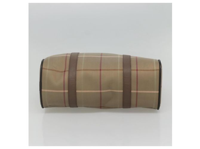 Autre Marque Borsa a mano Burberrys in tela marrone oro Auth mr1221 D'oro - vista 5