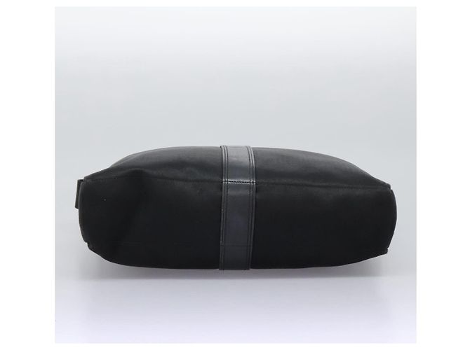 Hermès HERMES Acapulco Basas MM Borsa a Spalla in Nylon Nera Auth nb282 Nero - vista 5