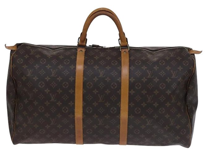 LOUIS VUITTON Monogram Keepall 60 Borsa Boston M41422 LV Auth MY273 Monogramma - vista 13