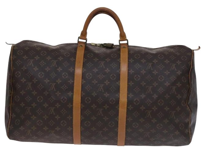 LOUIS VUITTON Monogram Keepall 60 Borsa Boston M41422 LV Auth MY273 Monogramma - vista 2
