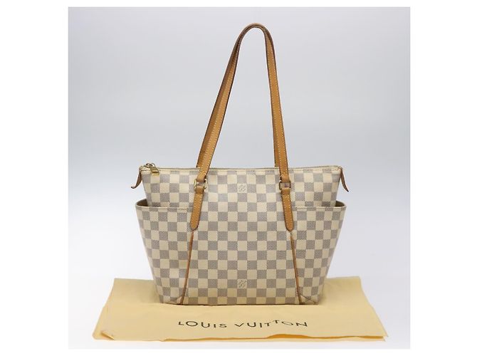 LOUIS VUITTON Borsa Tote Totally PM Damier Azur N51261 LV Auth nb286 - vista 12