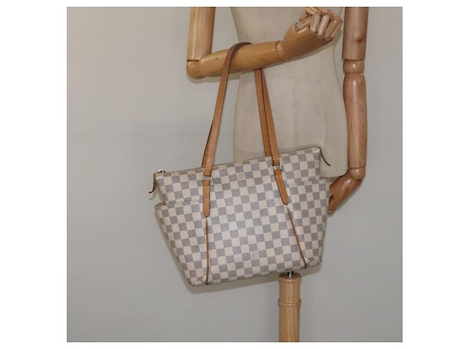 LOUIS VUITTON Borsa Tote Totally PM Damier Azur N51261 LV Auth nb286 - vista 24