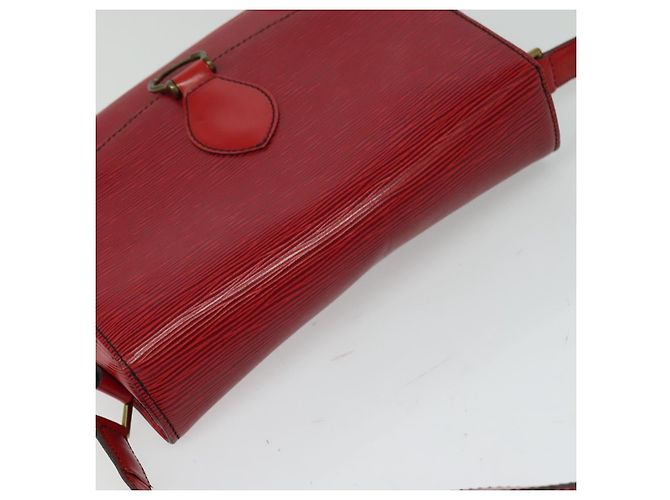 Saint-Cloud LOUIS VUITTON Borsa a Spalla Epi Saint Cloud GM Rossa M52197 LV Auth ep8256 Rosso - vista 6