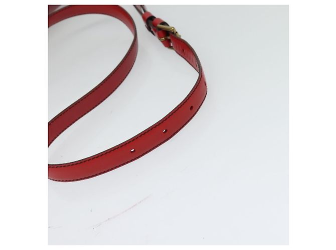 Saint-Cloud LOUIS VUITTON Borsa a Spalla Epi Saint Cloud GM Rossa M52197 LV Auth ep8256 Rosso - vista 7