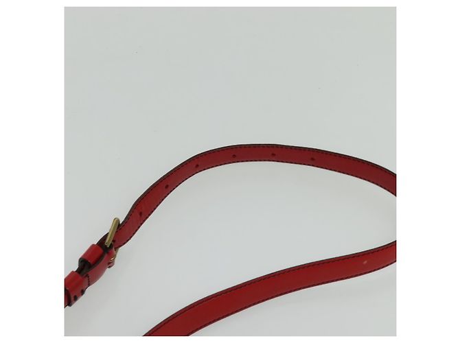 Saint-Cloud LOUIS VUITTON Borsa a Spalla Epi Saint Cloud GM Rossa M52197 LV Auth ep8256 Rosso - vista 8