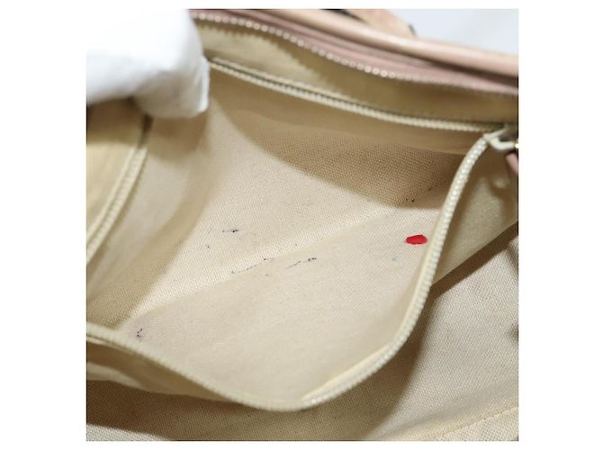 Borsa a mano GUCCI GG Supreme PVC 2 vie Rosa 353440 Auth BD1945 - vista 11