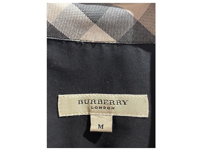 BURBERRY Tops T.Internacional M Algodón Negro - vista 5