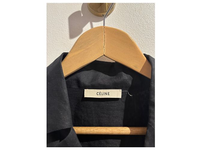 Céline CELINE Tops T.International S Sintético Negro - vista 3