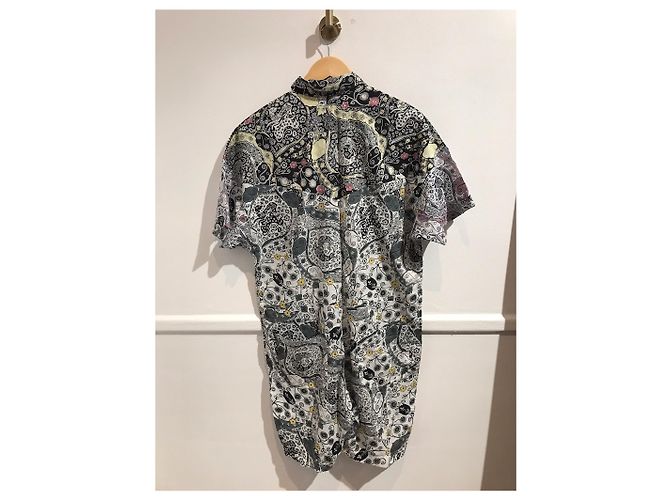ISABEL MARANT ETOILE Monos T.International XS Algodón Negro - vista 3