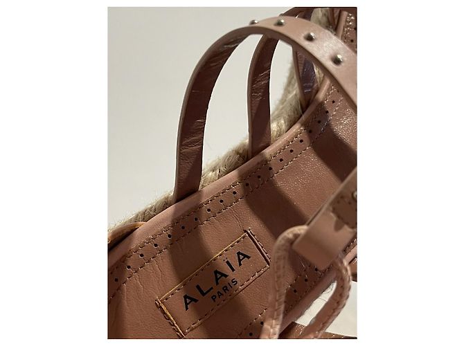 Alaïa Sandali ALAIA T.EU 38 Pelle Rosa - vista 8