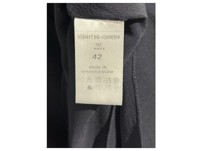 Chloé CHLOE Tops T.FR 42 Seda Azul - vista 5