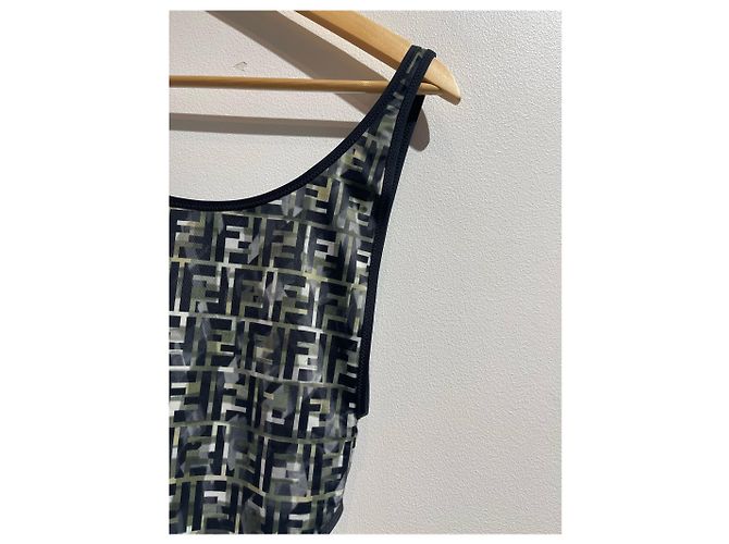 FENDI Badebekleidung T.IT 40 Synthetisch Khaki - Ansicht 2