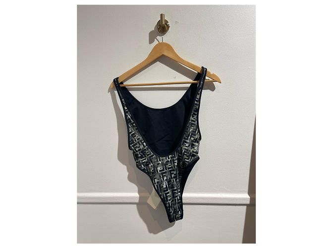 FENDI Badebekleidung T.IT 40 Synthetisch Khaki - Ansicht 3