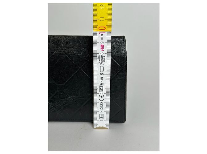 Vintage Givenchy GV3 Leather Wallet black - view 4