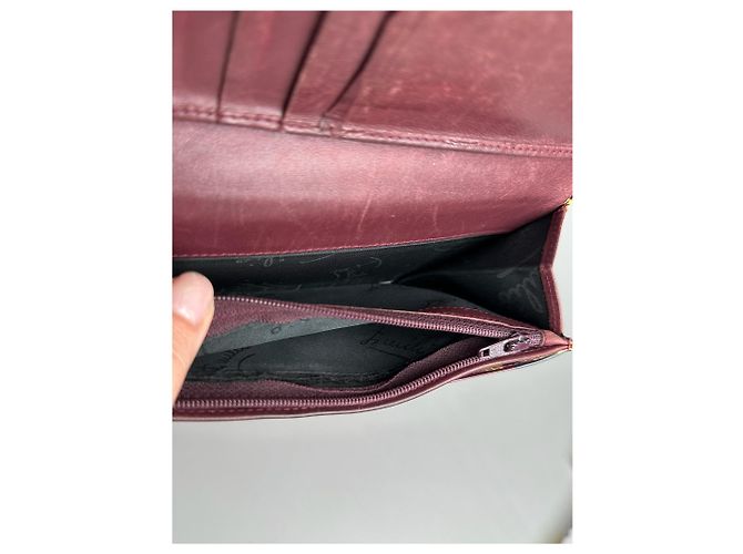 Vintage Emilio Pucci Leather Wallet Purple - view 4