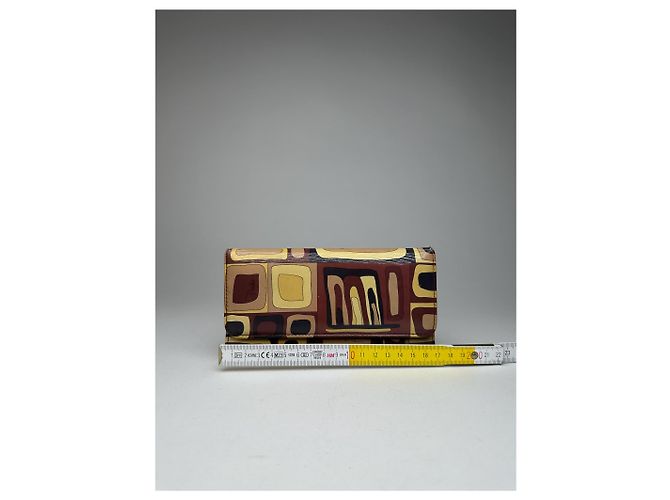 Vintage Emilio Pucci Leather Wallet Purple - view 9