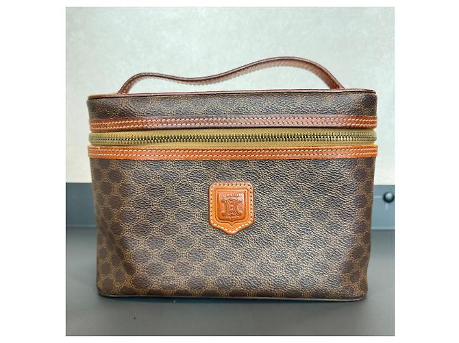 Céline Trucco vintage Celine Marrone - vista 2